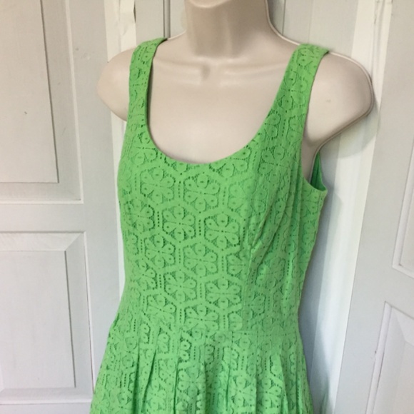 Lilly Pulitzer Green Lace Mini Dress - Picture 10 of 16